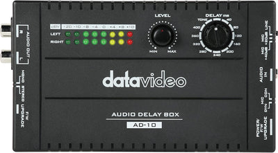 DataVideo 2 Channels Audio Mixer Black | AD-10 Audio Mixer DataVideo