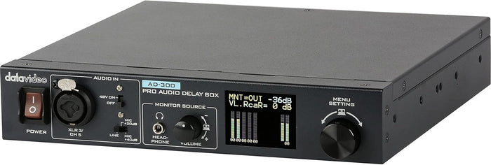 DataVideo Pro Audio Delay Box | AD-300 Audio Mixer DataVideo