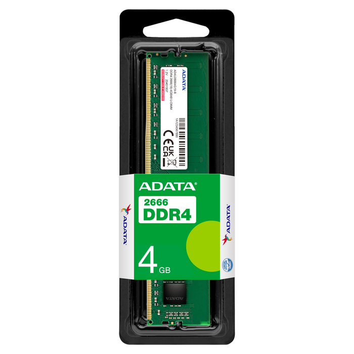 ADATA Premier AD4U2666J4G19-S 1 x 4 GB DDR4 2666 MHz Memory Module