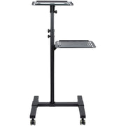 Startech Mobile Projector and Laptop Stand/Cart | ADJPROJCART Mobile Trolley Startech