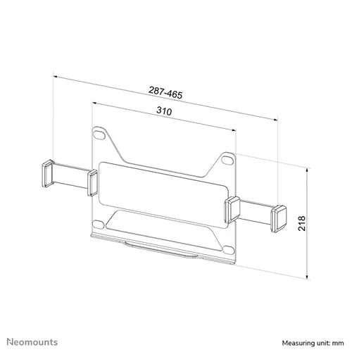 NeoMounts ADS20-425BL1 PC / Monitor Accessories Mounting Kit NeoMounts