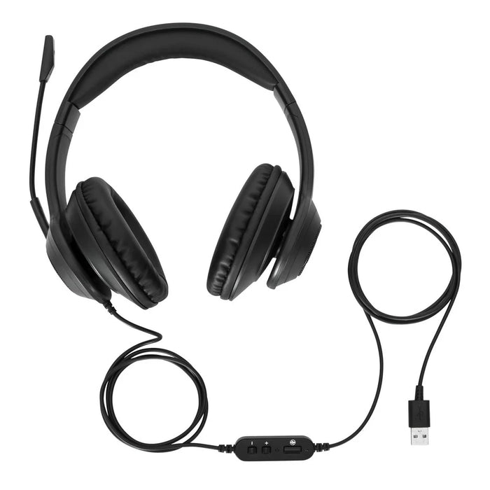 Targus USB Type-A Wired Stereo Headset Black | AEH102GL Headset Targus