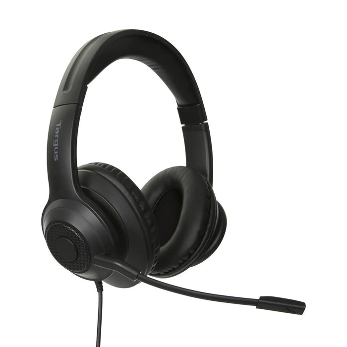 Targus USB Type-A Wired Stereo Headset Black | AEH102GL Headset Targus