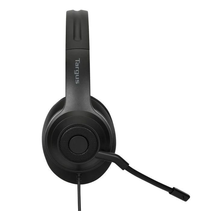 Targus USB Type-A Wired Stereo Headset Black | AEH102GL Headset Targus