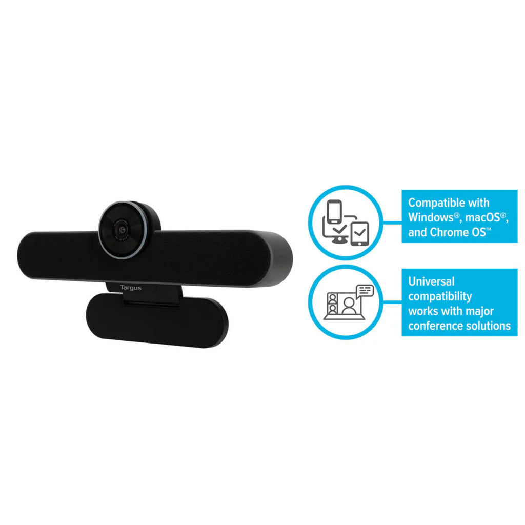 Targus All-in-One 4K Video Conference System (UK Plug) | AEM350UKZ Video Conferencing System Targus