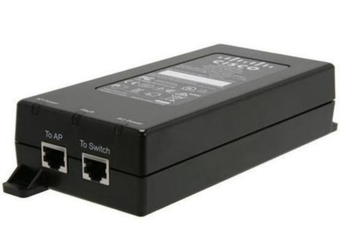 Cisco PoE Injector - PoE Input Port(s) - Gigabit Ethernet Output Port(s) | AIR-PWRINJ6= Adapter / Converter Cisco