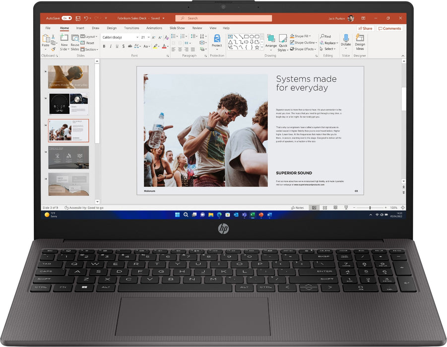 HP 250 G10 Intel® Core™ i5-1334U 15.6" 8 GB RAM 256 GB SSD Laptop HP Laptops HP