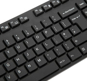 Targus Full-size USB Wired Antimicrobial Keyboard (UK) | AKB30AMUK Keyboard & Mouse Targus