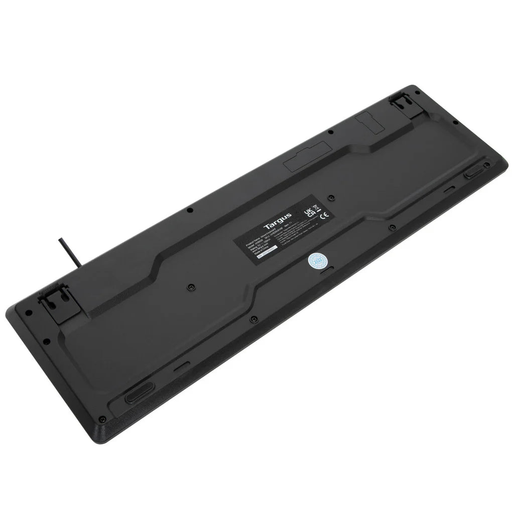 Targus Full-size USB Wired Antimicrobial Keyboard (UK) | AKB30AMUK Keyboard & Mouse Targus