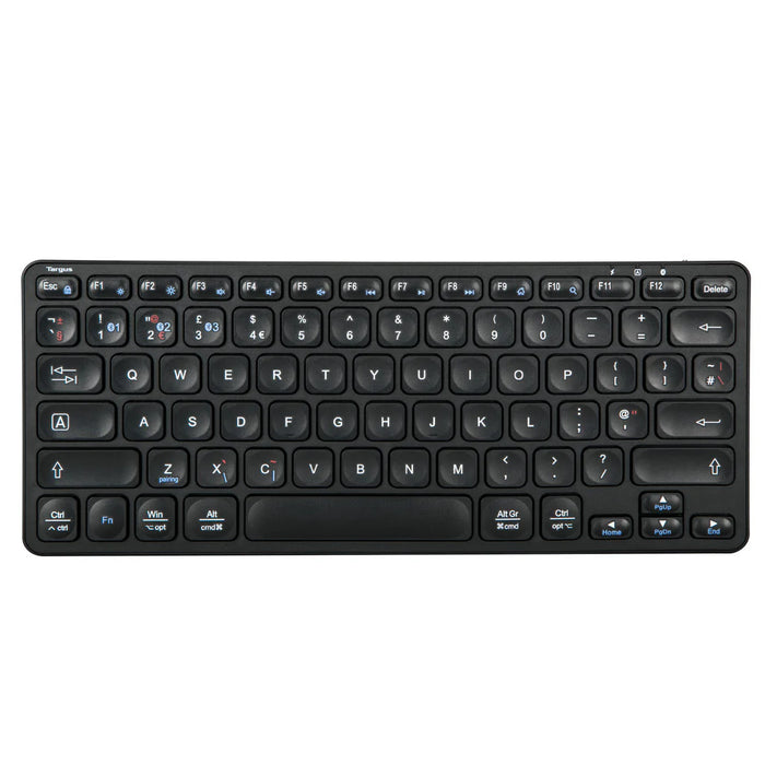 Targus Compact Multi-Device Bluetooth® Antimicrobial Keyboard (UK) | AKB862UK Keyboard & Mouse Targus
