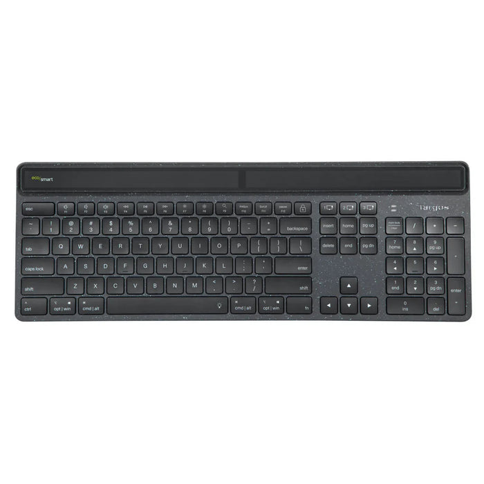 Targus Sustainable Energy Harvesting EcoSmart™ Keyboard (Nordic) | AKB868NO Keyboard Targus