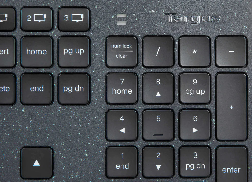 Targus Sustainable Energy Harvesting EcoSmart™ Keyboard (Nordic) | AKB868NO Keyboard & Mouse Targus