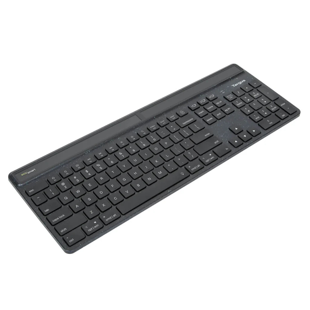 Targus Sustainable Energy Harvesting EcoSmart™ Keyboard (Nordic) | AKB868NO Keyboard & Mouse Targus