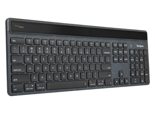 Targus EcoSmart Solar Bluetooth Keyboard – Nordic Layout | AKB868NO Keyboard & Mouse Targus