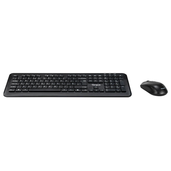Targus Full-size Wireless Keyboard and Mouse Combo - Black (UK) | AKM610UK Keyboard & Mouse Targus