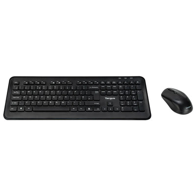 Targus Full-size Wireless Keyboard and Mouse Combo - Black (UK) | AKM610UK Keyboard & Mouse Targus