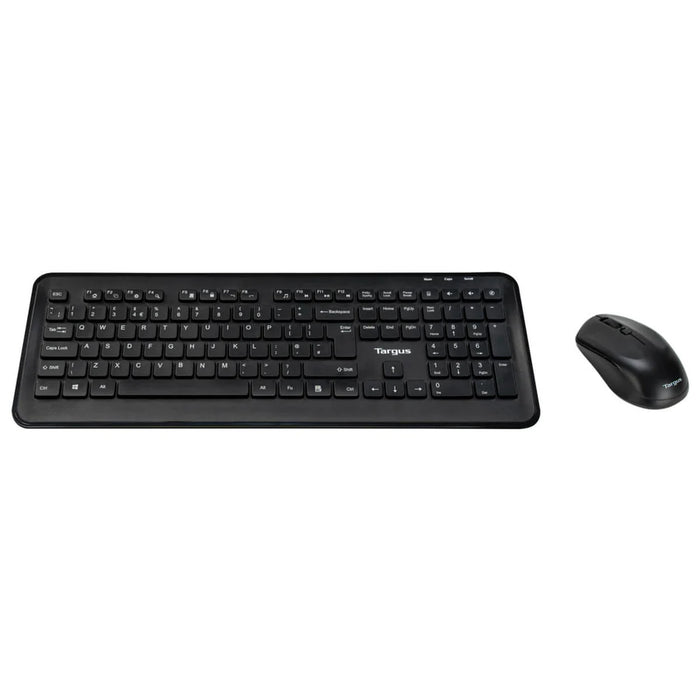 Targus Full-size Wireless Keyboard and Mouse Combo - Black (UK) | AKM610UK Keyboard & Mouse Targus