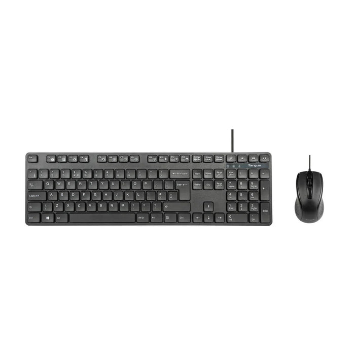 Targus Full Sized Wired Keyboard and Mouse Combo (UK) | AKM622UK Keyboard & Mouse Targus