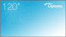 Optoma ALR120 Ambient Light Fixed Frame Projector Screen - 16:9 Ratio 265.7 x 149.4cm