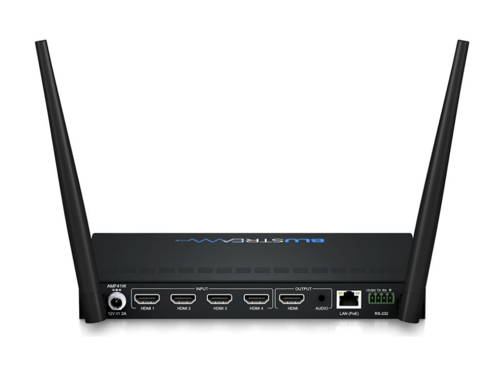 BluStream Advanced Wireless Multi Format Presentation Switch | AMF41W Video Switch BluStream