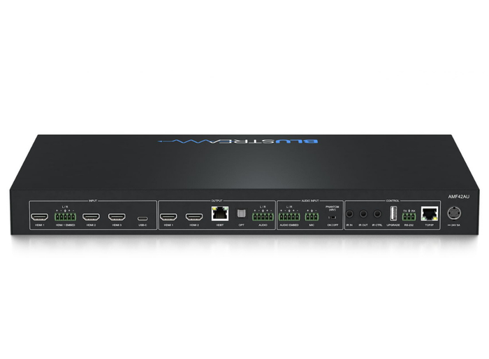 BluStream Advanced Multi-Format Presentation Switcher | AMF42AU Video Switch BluStream