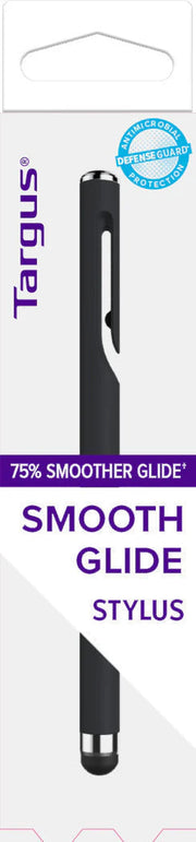 Targus Antimicrobial Smooth Stylus Pen For Smartphones and Touchscreens - Black | AMM165AMGL Active Stylus Pen Targus