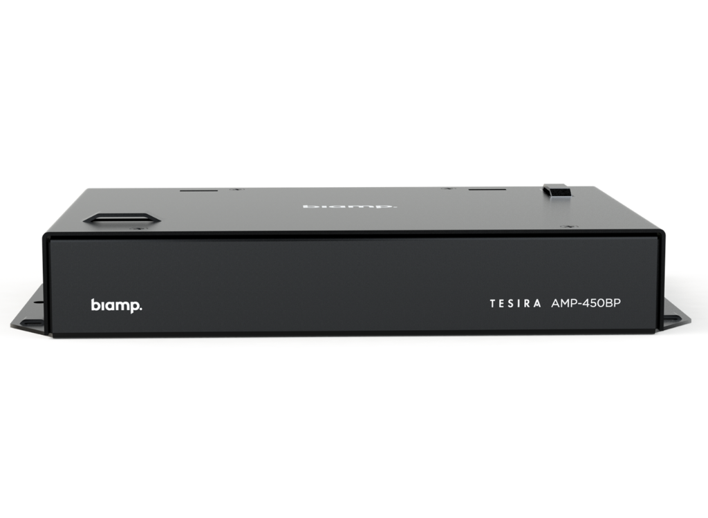 Biamp Tesira AMP-450BP 4-Channel Amplifier with PoE+ | 911.0014.900 Audio Amplifier BIAMP