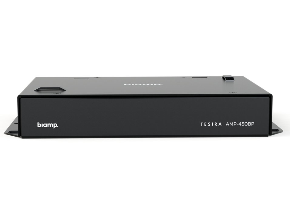 Biamp Tesira AMP-450BP 4-Channel Amplifier with PoE+ | 911.0014.900 Biamp Audio Amplifiers BIAMP