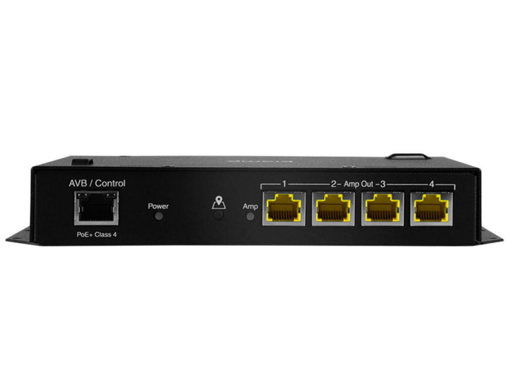 Biamp Tesira AMP-450BP 4-Channel Amplifier with PoE+ | 911.0014.900 Audio Amplifier BIAMP