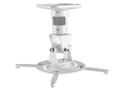 Amer Mounts AMRP100 Universal Projector Ceiling Mount – White Amer Mounts Projector Mount Amer Mounts