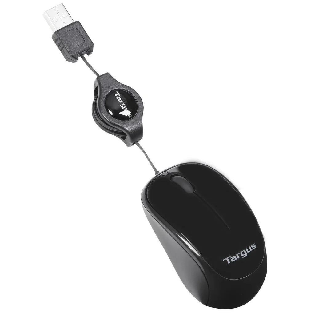 Targus Compact Blue Trace Travel Mouse - Black | AMU75EU Keyboard & Mouse Targus