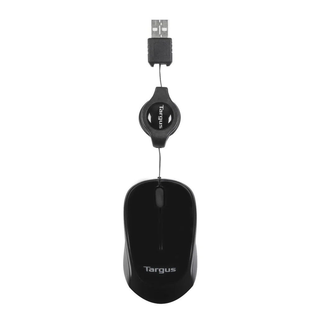 Targus Compact Blue Trace Travel Mouse - Black | AMU75EU Keyboard & Mouse Targus