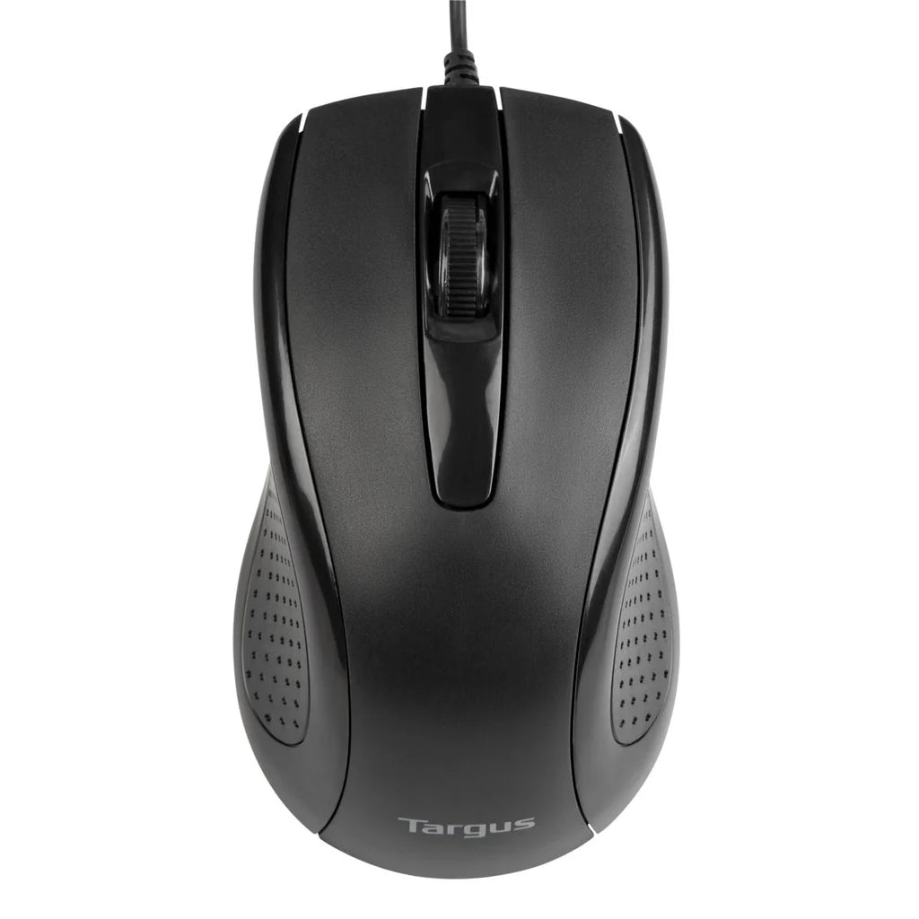 Targus Full-Size Optical Antimicrobial Wired Mouse | AMU81AMGL Keyboard & Mouse Targus