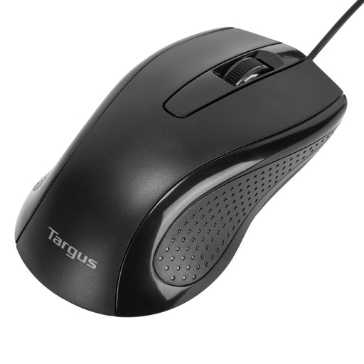 Targus Full-Size Optical Antimicrobial Wired Mouse | AMU81AMGL Targus Mouse Targus