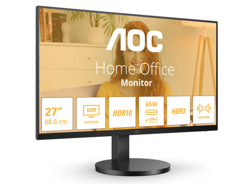 AOC U27B3CF 27" 60Hz 4ms 4K Ultra HD IPS Desktop Monitor Desktop Monitor AOC