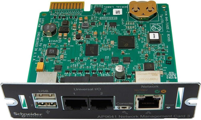 APC AP9641 UPS Network Management Card 3 with Environmental Monitoring UPS Network Management Card APC