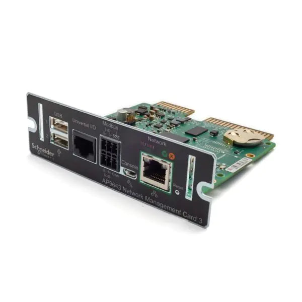 APC AP9643 Network Management Card | Secure UPS Monitoring & Environme ...