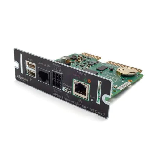 APC AP9643 Network Management Card | Secure UPS Monitoring & Environmental Control UPS Network Management Card APC