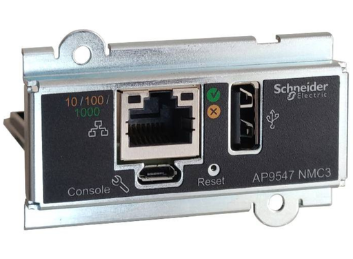 APC AP9547 Network Management Card 3 | Secure Remote Monitoring & Management for Easy UPS 3-Phase Systems UPS Network Management Card APC