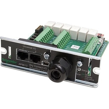 APC AP9613 Dry Contact I/O Card | UPS Environmental Monitoring & Management Module UPS Network Management Card APC