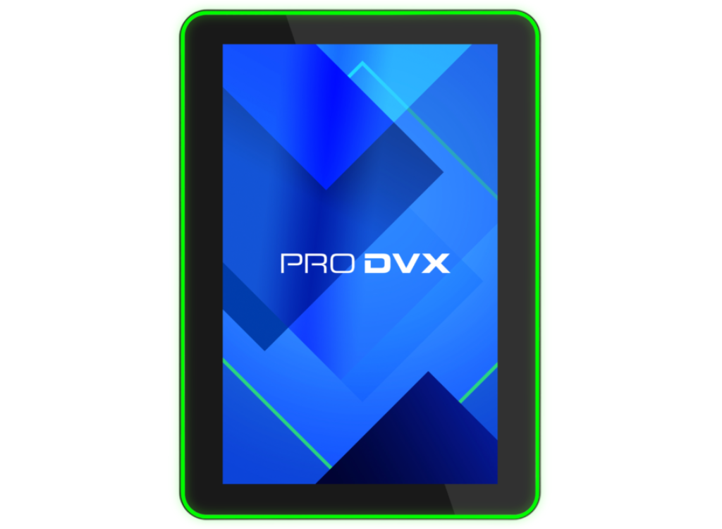 ProDVX 10.1" Android Touch Display 12 Panel PC, Power Over Ethernet+, Surround LED Bar | APPC-10SLB-R23 Touchscreen Computer ProDVX