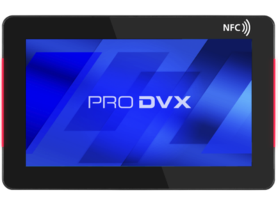 ProDVX 7" Android Touch Display 12 Panel PC, Power over Ethernet+, 2-sided LED bar, Integrated NFC | APPC-7XPLN-R23 ProDVX Touch Display ProDVX