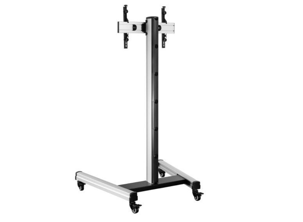 Moove Tilting 32" - 70" Screen Floor Trolley | AS02B04T01NT Mobile Trolley DigitalSignage