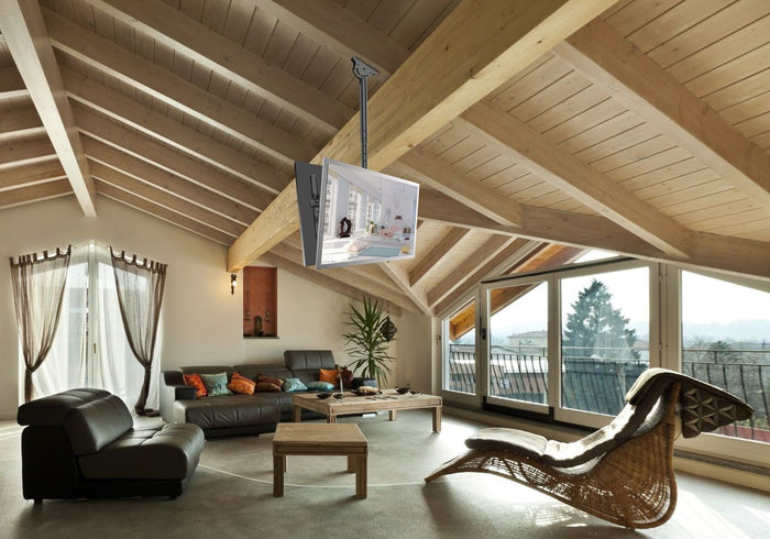 Moove 32" - 55" Back-to-Back Telescopic Ceiling Mount | AS94601LD Ceiling Mount Bracket Moove AVMounts