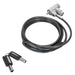 Targus DEFCON™ Ultimate Universal Keyed Cable Lock with Slimline Adaptable Lock Head | ASP95GL Cable Lock Targus