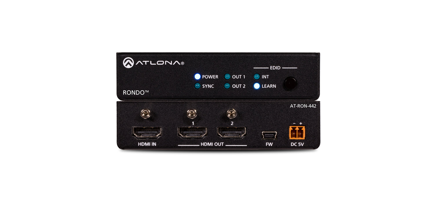 Atlona AT-RON-442 Two-Output HDMI Distribution Amplifier