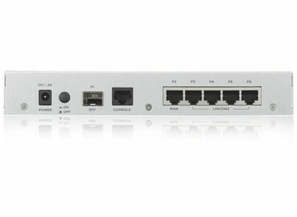ZYXEL ZYWALL Network Security/Firewall Appliance - 1 Year Security GOLD Pack - 5 Port - 1000Base-X - Gigabit Ethernet | ATP100-EU0112F Network Firewall Zyxel