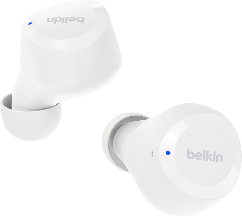 Belkin SoundForm Bolt Wireless In-ear Bluetooth White Headset | AUC009BTWH