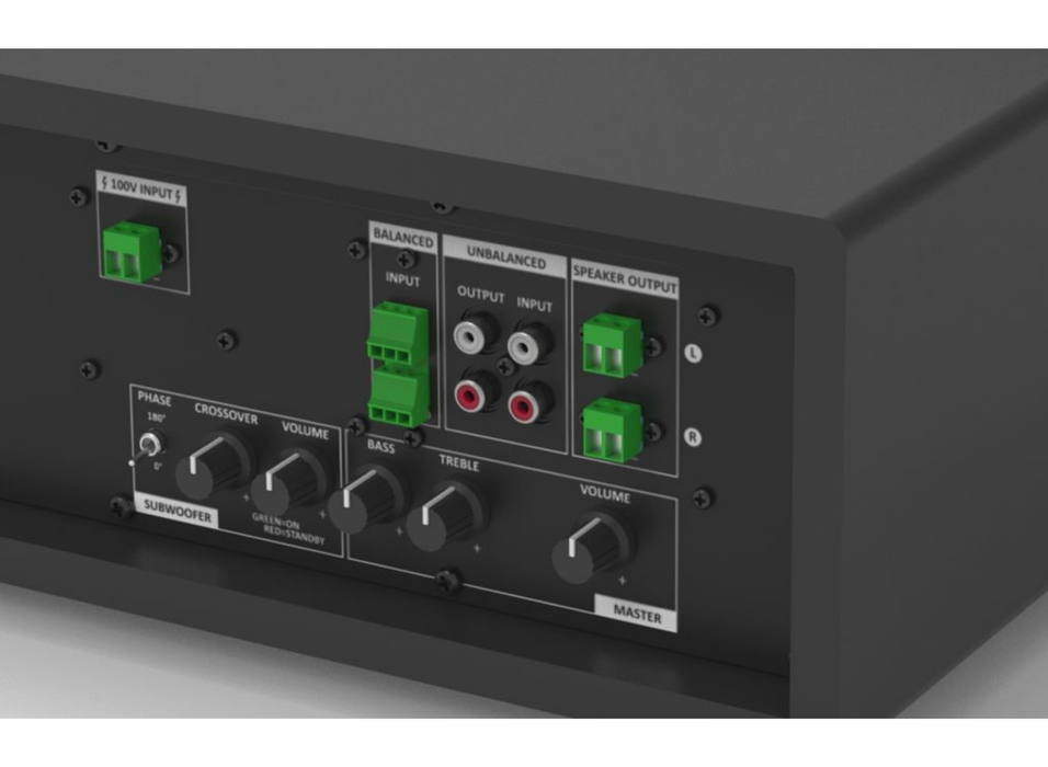 Vivolink Audiopack 8" Subwoofer 50W + 4 Ceiling Speakers | AUDIOPACK4 Loudspeaker Vivolink