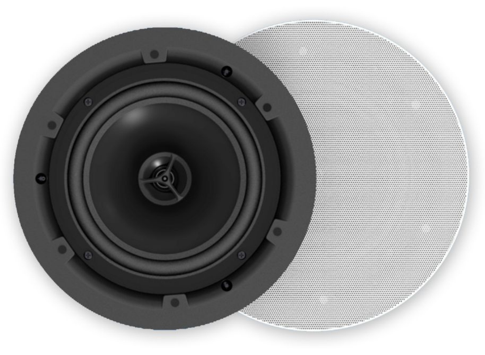 Vivolink Audiopack 8" Subwoofer 50W + 4 Ceiling Speakers | AUDIOPACK4 Loudspeaker Vivolink